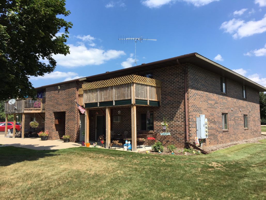 Marion Estates brick exterior