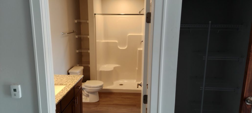 Luxury walk-in shower