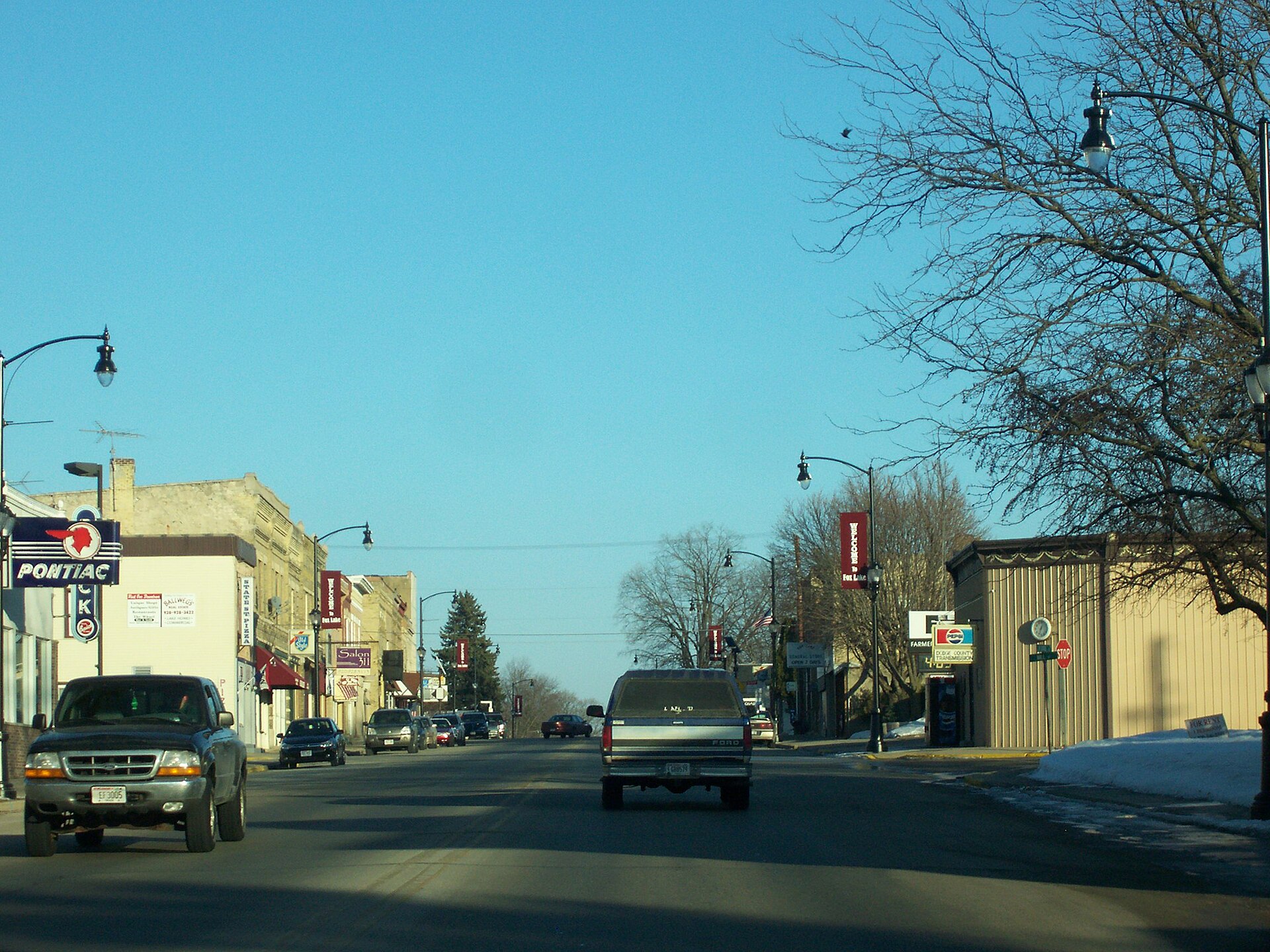 Downtown Fox Lake, Wisconsin